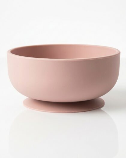 Bol en silicone (rose pale) - vaisselle bebe en silicone Phaam