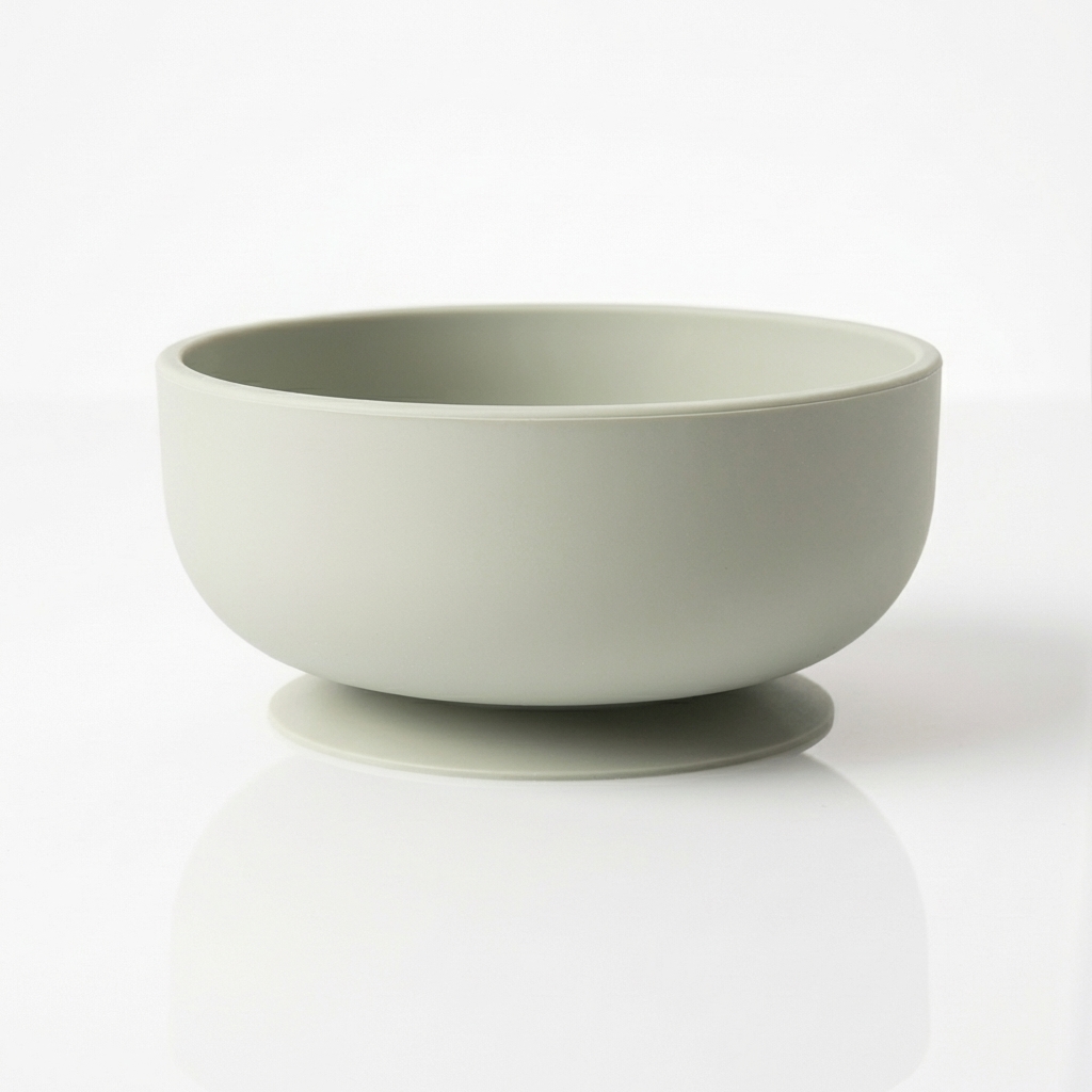 Bol en silicone (vert) - vaisselle bebe en silicone Phaam