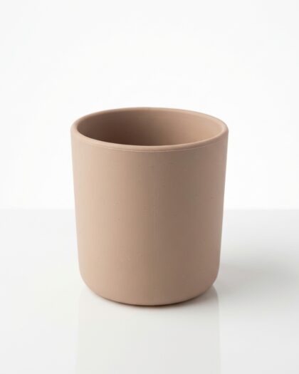 Verre en silicone (beige) - vaisselle bebe en silicone Phaam
