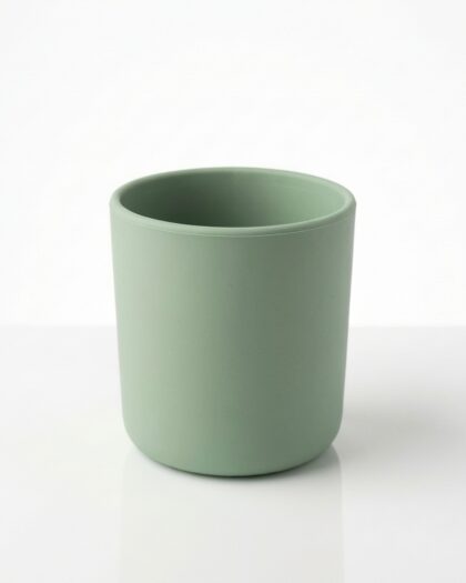 Verre en silicone (vert) - vaisselle bebe en silicone Phaam